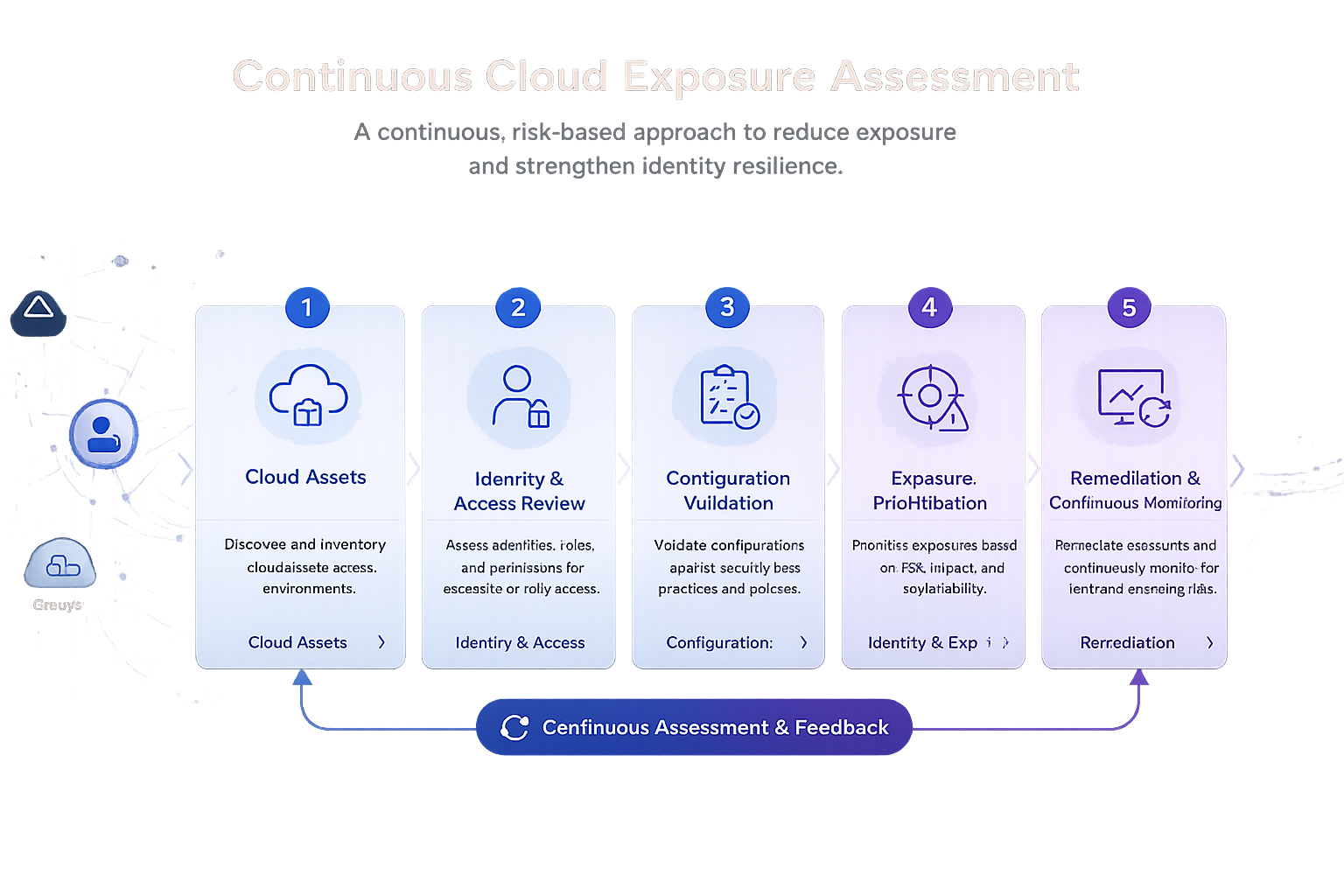 cloud exposure assessment framework showing continuous cloud exposure validation process
