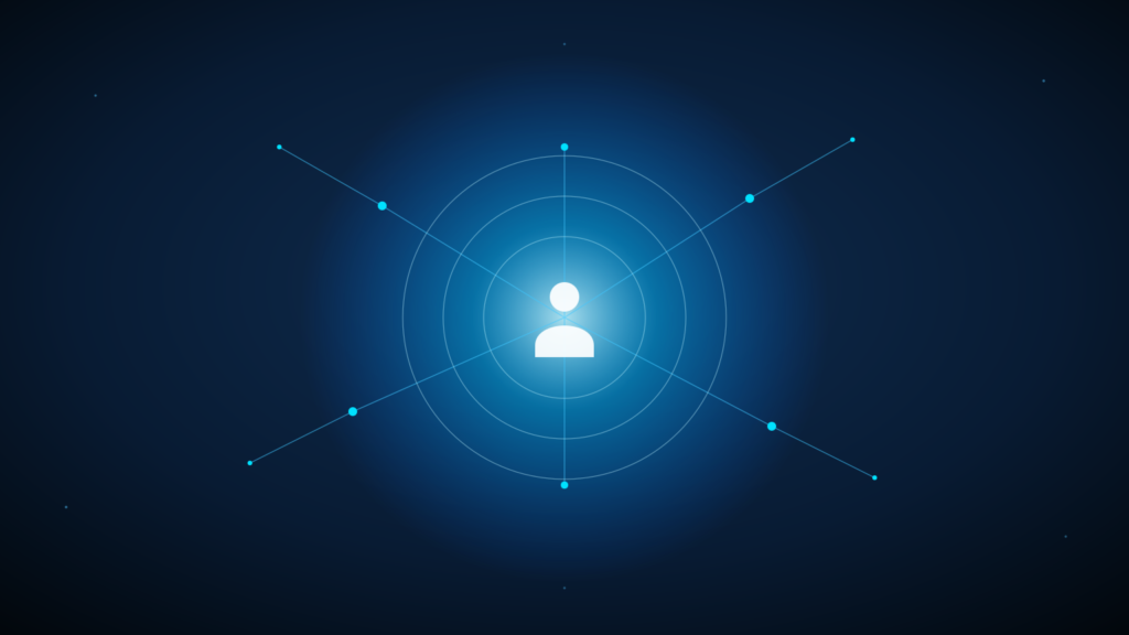 identity resilience network showing Active Directory, Entra ID, and identity attack paths converging around a central identity