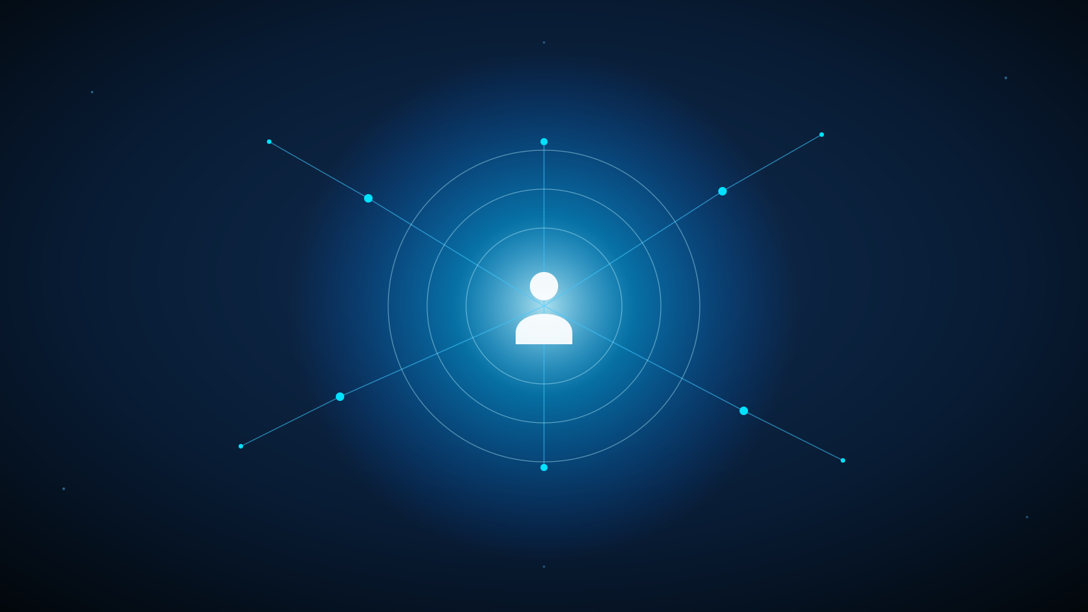 identity resilience network showing Active Directory, Entra ID, and identity attack paths converging around a central identity